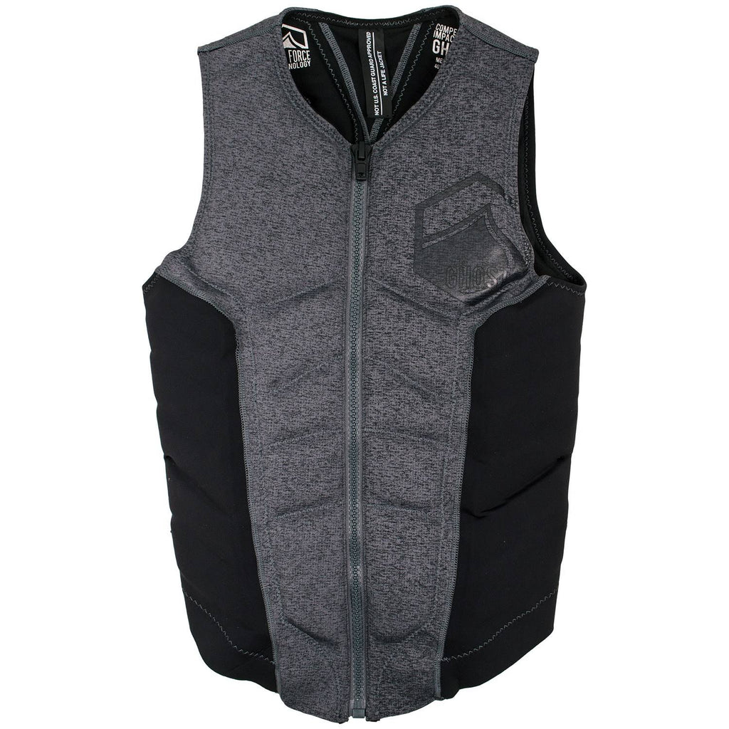Liquid Force 2019 Ghost (Heather/Black) Comp Vest-Small