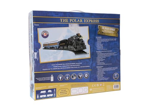 Lionel Battery-Operated Polar Express Toy Train Set with Bluetooth, Lights & Sounds T402111