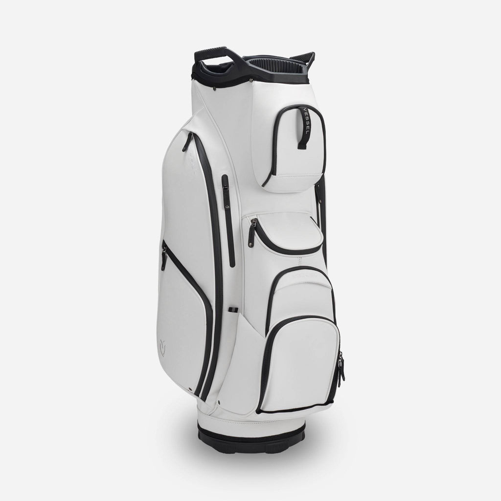 Vessel Lux XV Cart Bag, Matte White/Navy N46398