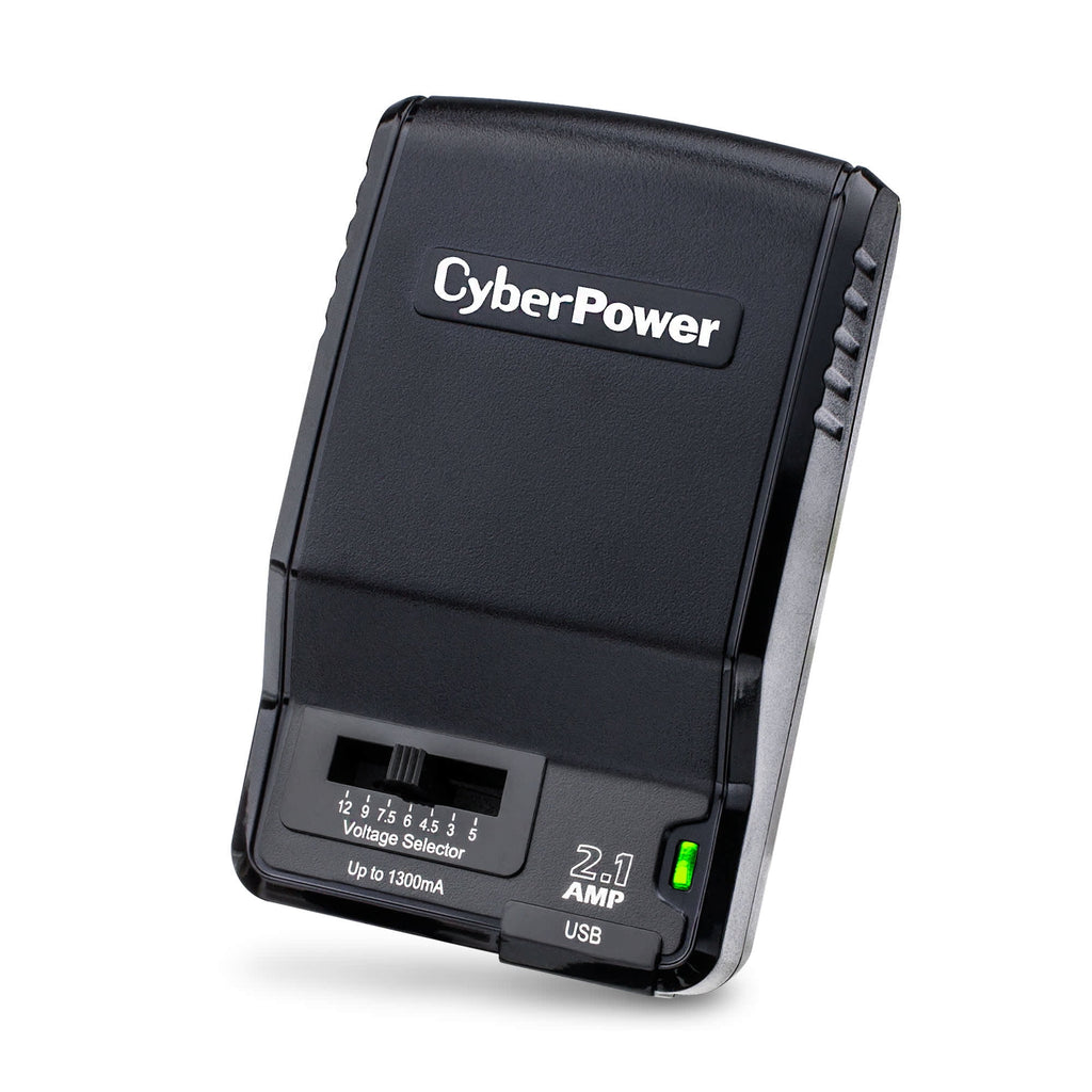 CyberPower Universal Power Adapter 3-12V 1300mA with USB Charge Port P2997