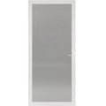 Larson 81 in. H x 36 in. W Aluminum White Full-view Reversible Storm Door