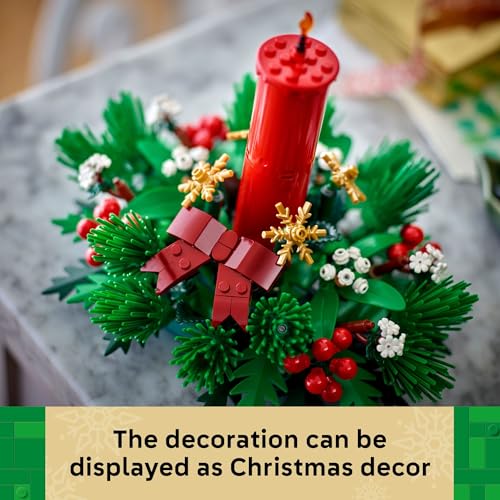 LEGO Christmas Table Decoration Building Toy for Kids, Ages 12+ K256089