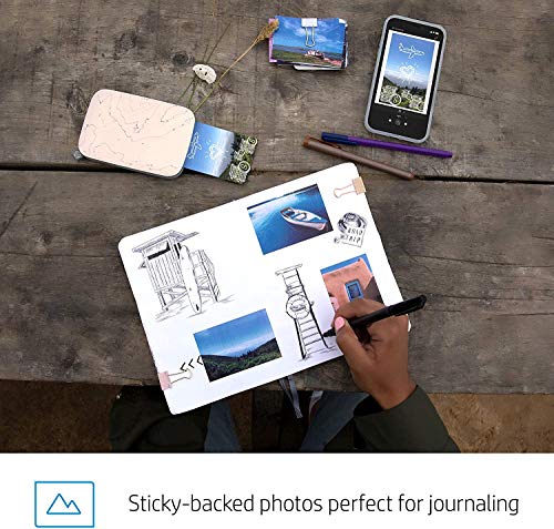 HP Sprocket Portable 2x3 Instant Photo Printer (Luna Pearl) A89391