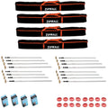Zipwall 12 SLP4 12-Foot Spring-Loaded Poles for Dust Barriers (4-Pack) - Megean