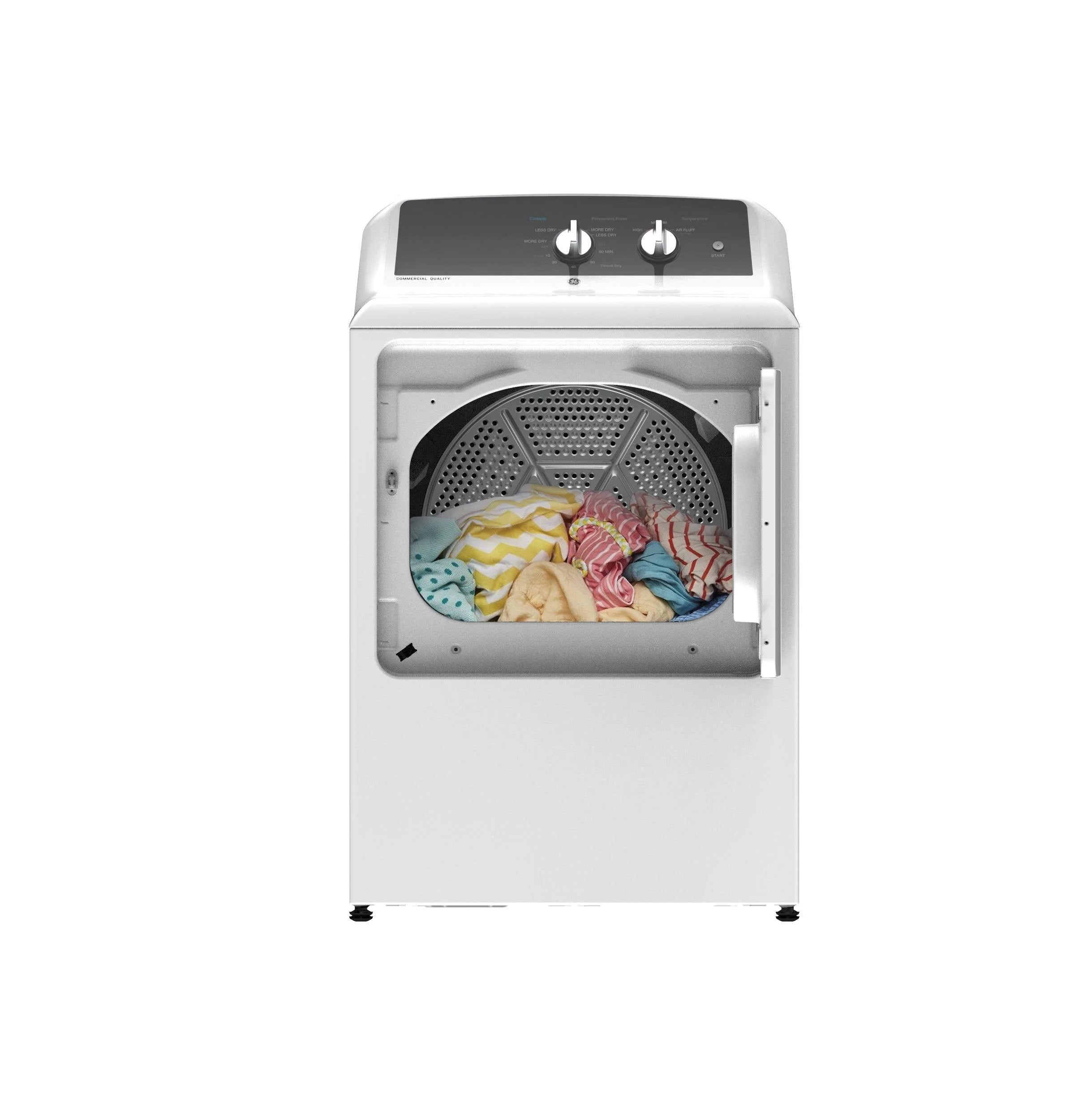 GE GTX52EASP 27" Electric Dryer - White G2425