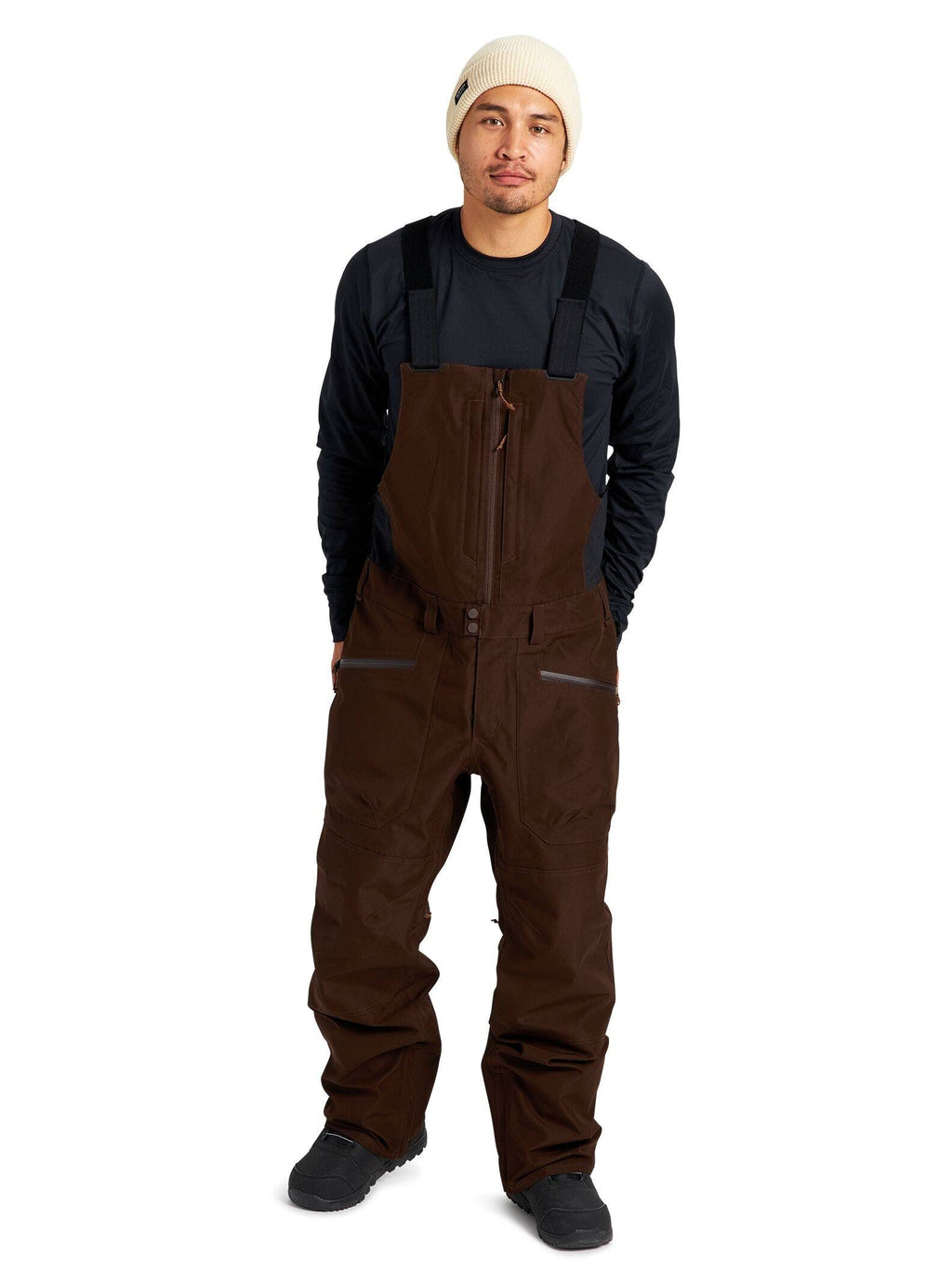 Burton Reserve GORE-TEX Bib Pant Men's Seal Brown L H24598
