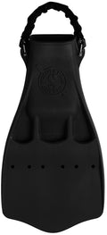 ScubaPro Jet Fins with Spring Strap (Medium, Black) - Megean