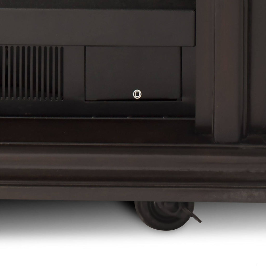Pleasant Hearth Sheridan Mobile Fireplace - Cherry D770958