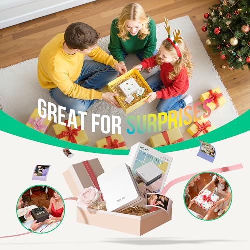 Nelko PP01 Portable Mini Photo Printer for iOS & Android, White Z15552