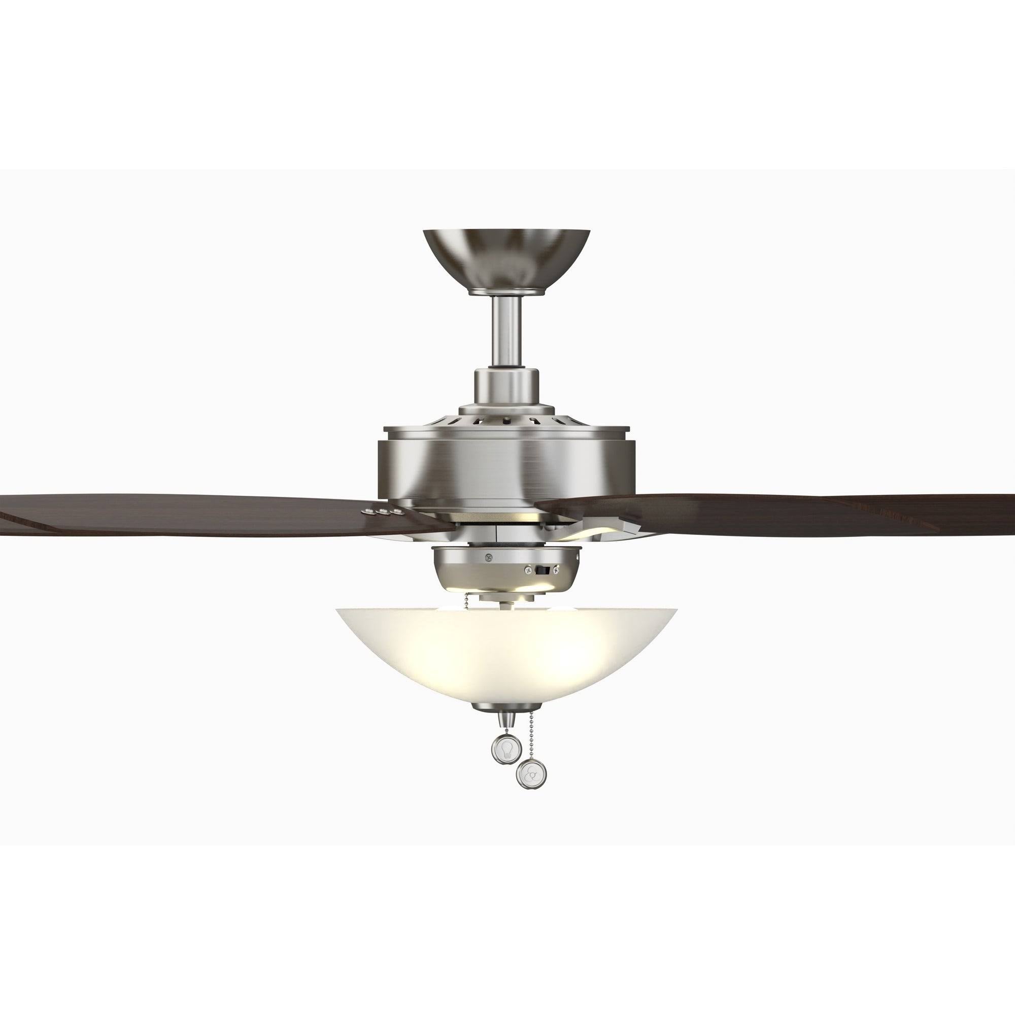 Fanimation FP6285BBN Aire Deluxe Brushed Nickel LED Ceiling Fan A600
