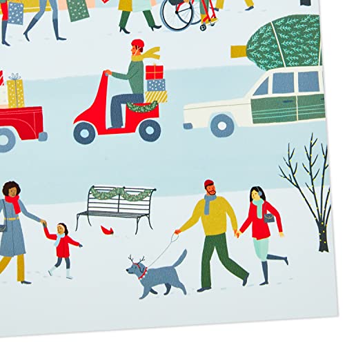 Hallmark Boxed Christmas Cards, 24 Designs with Envelopes Q45982