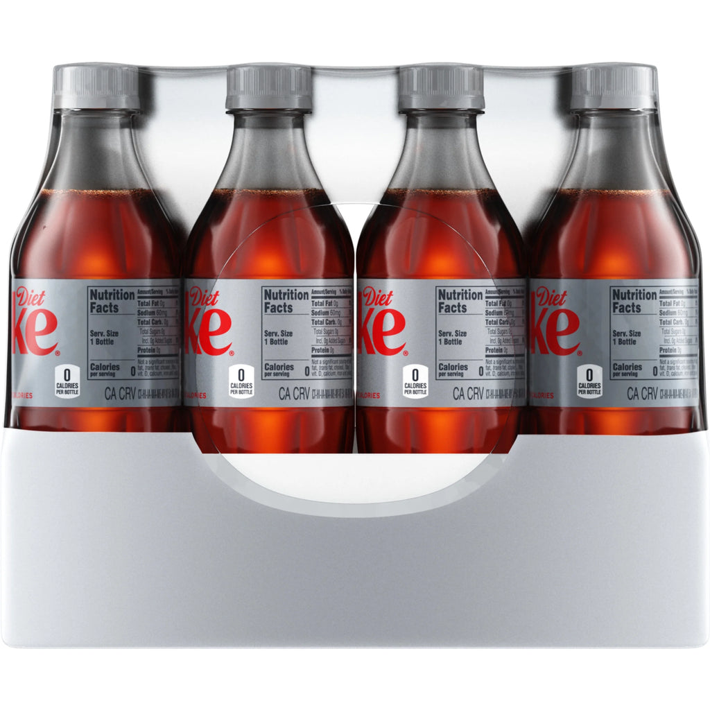 Diet Coke Soda Soft Drink, 16.9 fl oz, 24 Pack K250