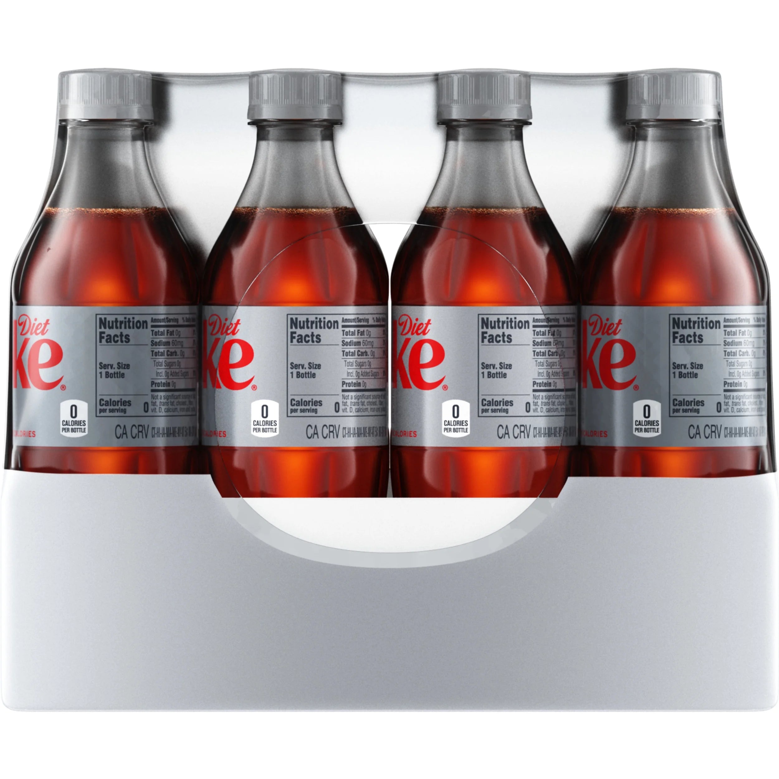 Diet Coke Soda Soft Drink, 16.9 fl oz, 24 Pack K250