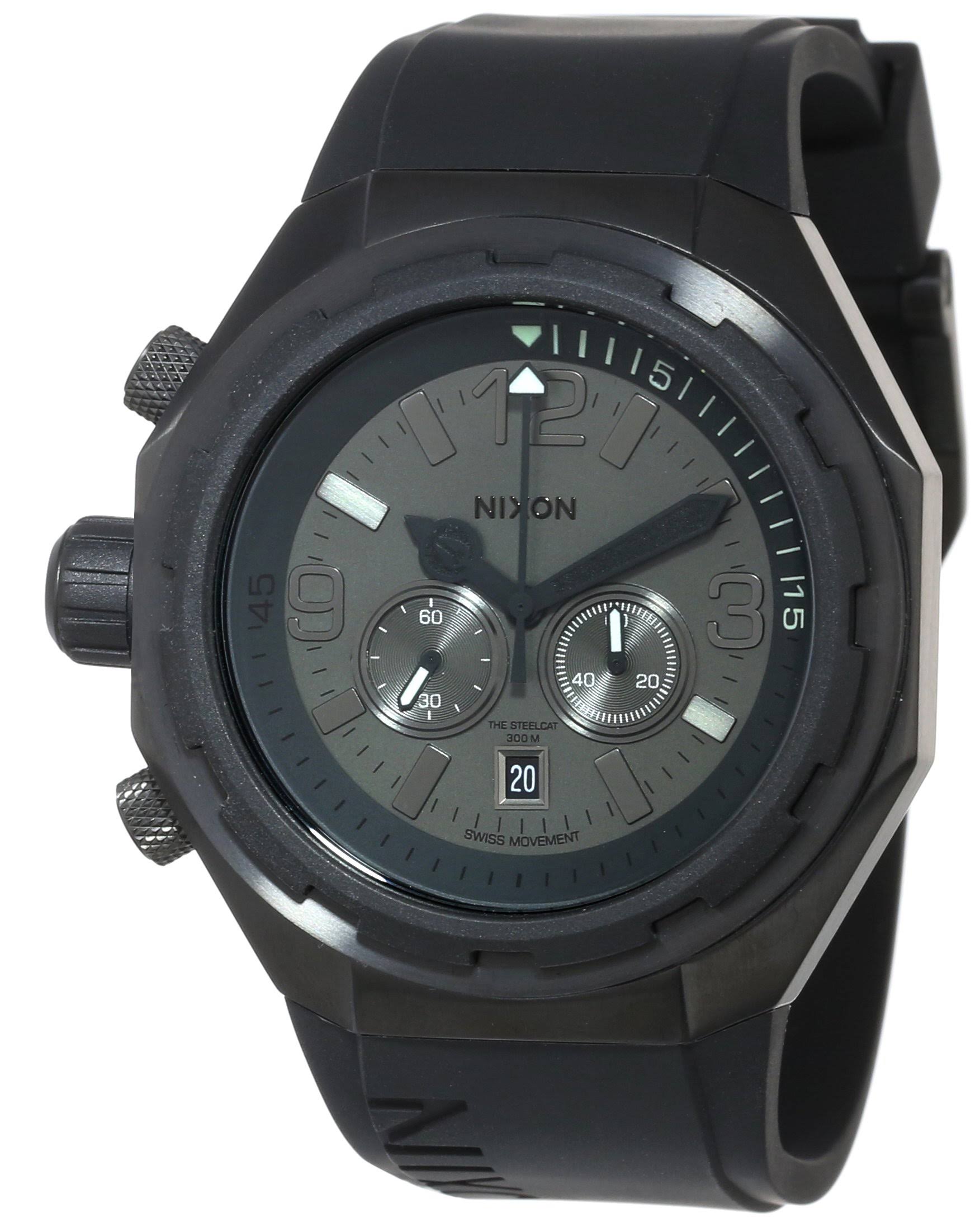 Nixon Steelcat Watch - All Black - Megean