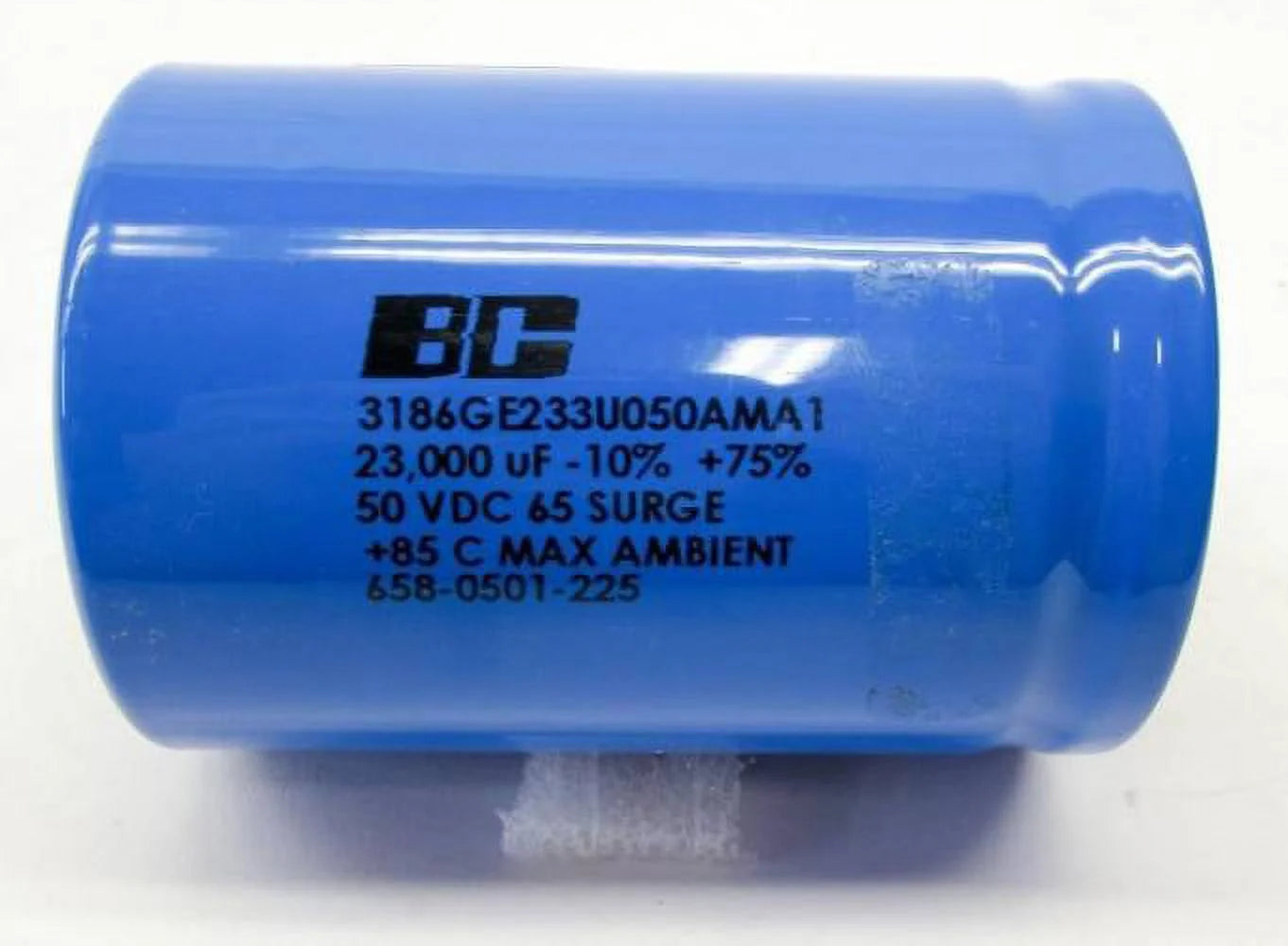 Cornell Dubilier 3186GE233U050AMA1 23000uF 50VDC Aluminum Electrolytic Capacitor J1336