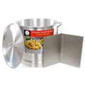 52 qt Tamale Steamer Vaporera Stock Pot Premium Aluminum 13 Gallons Fry Pan New