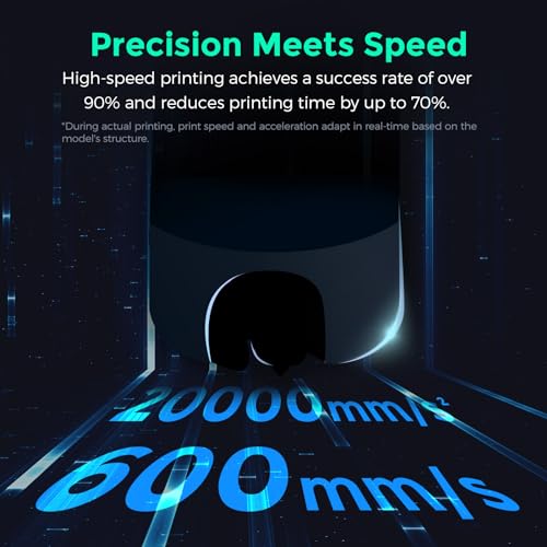FLASHFORGE Adventurer 5M 3D Printer, Auto Leveling, 600mm/s High Speed I42024