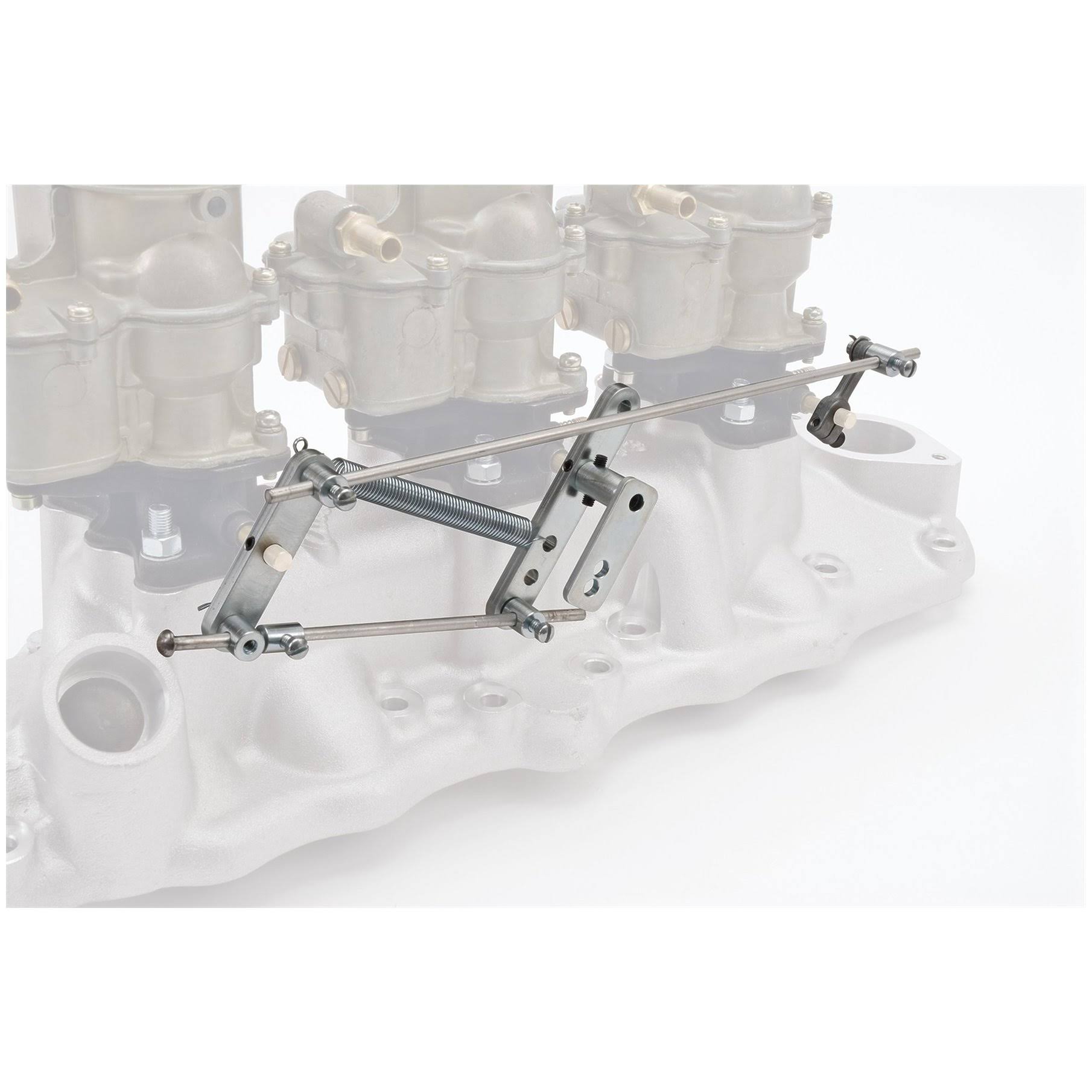 Edelbrock 1033 Triple Carburetor Throttle Linkage Kit E890470