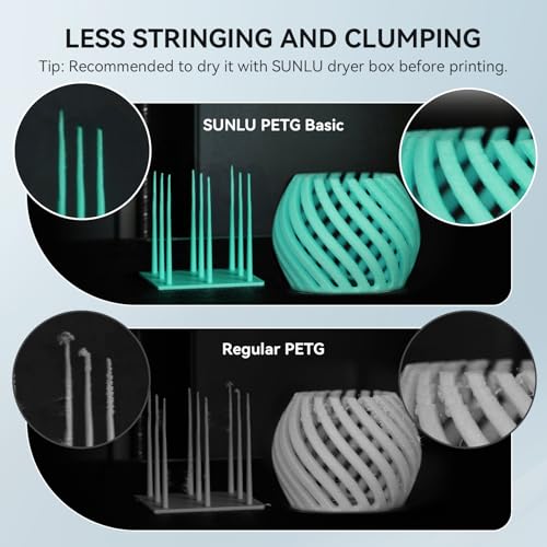 SUNLU PLA Filament 1.75mm 250g 8 Rolls Multicolor Bundle Y20969
