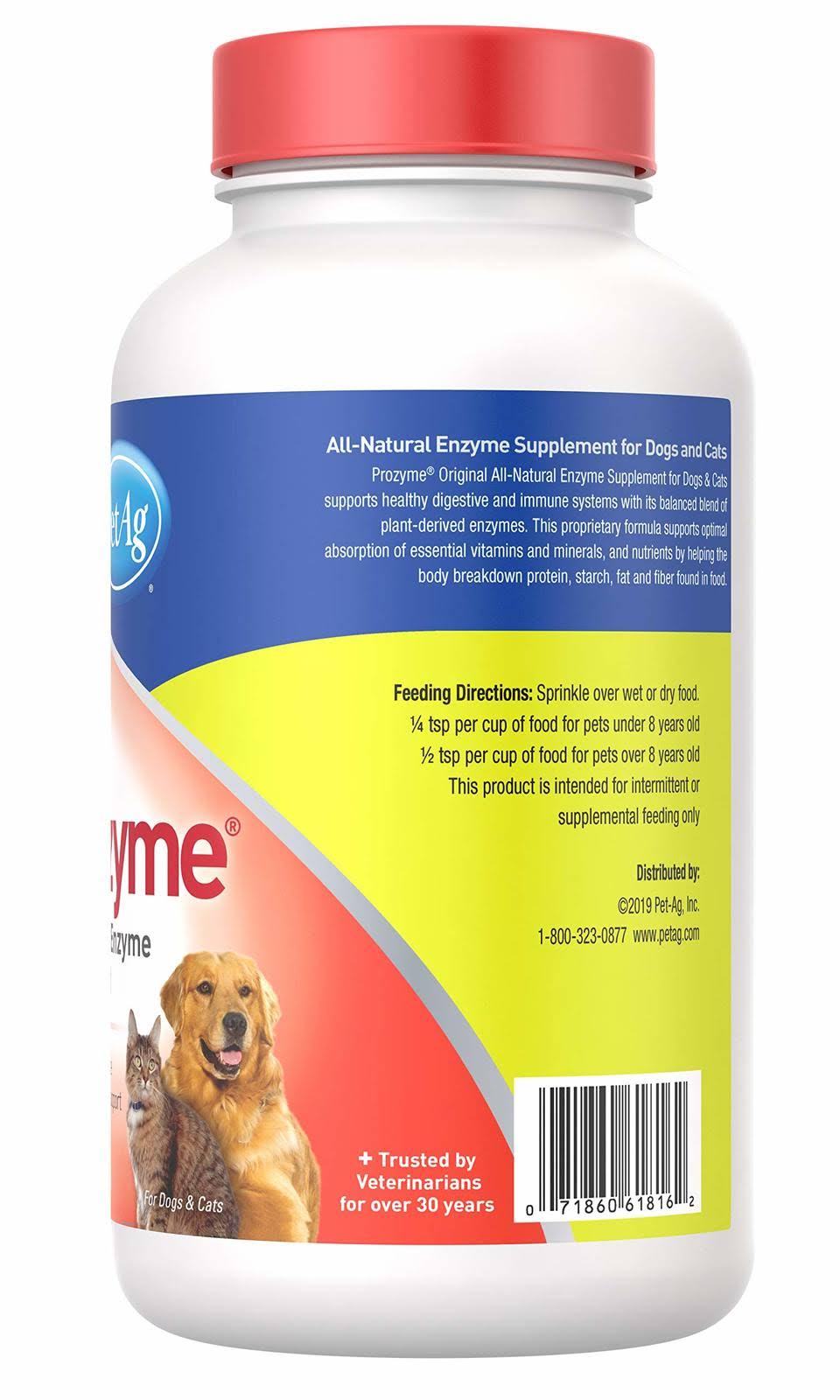 Prozyme All Natural Enzyme Powder Supplement, 4 lb F9452