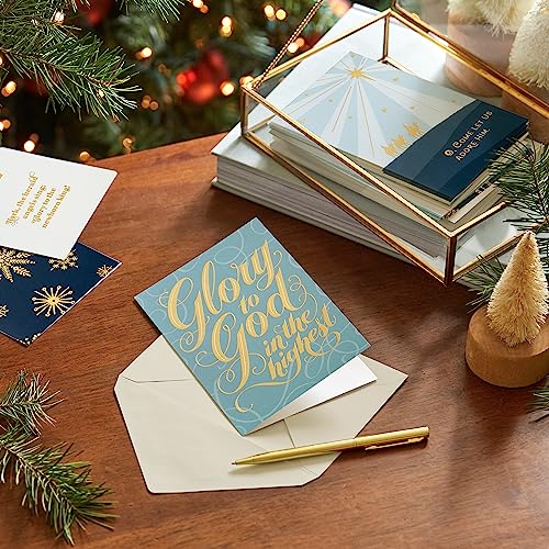 Hallmark Religious Christmas Card Assortment Heavenly Peace, 36 Cards with Envelopes E111523