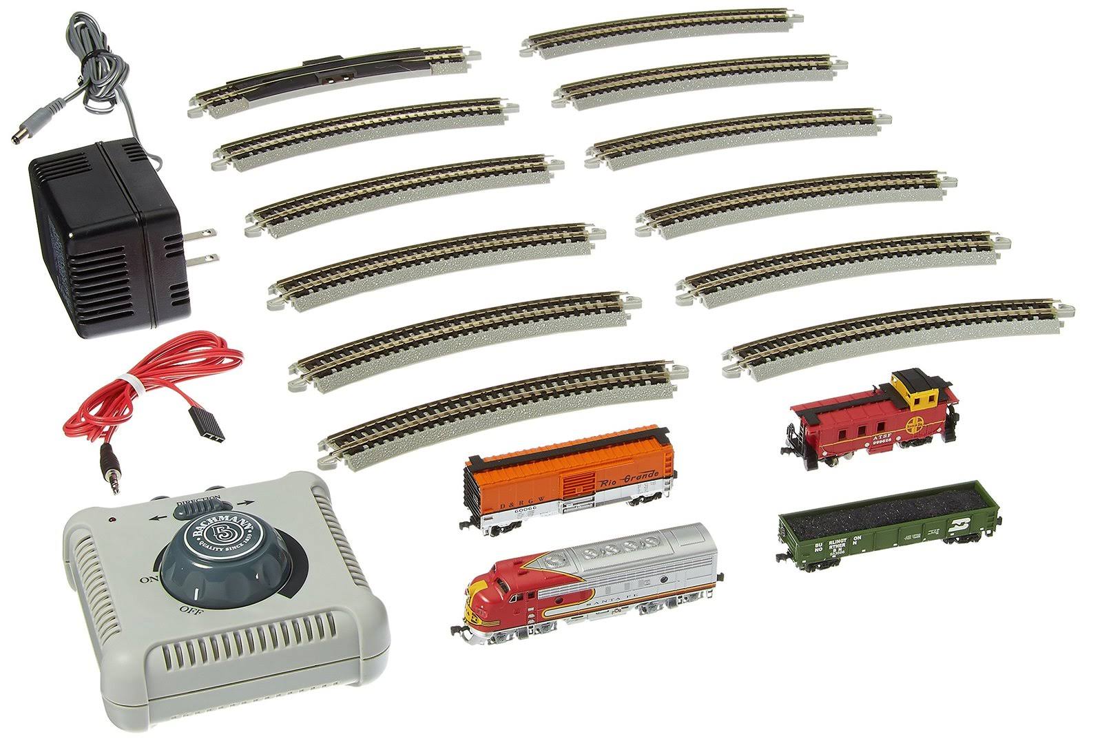 Bachmann Trains Super Chief N Scale Ready To Run Electric Train Set, Multicolor - Megean