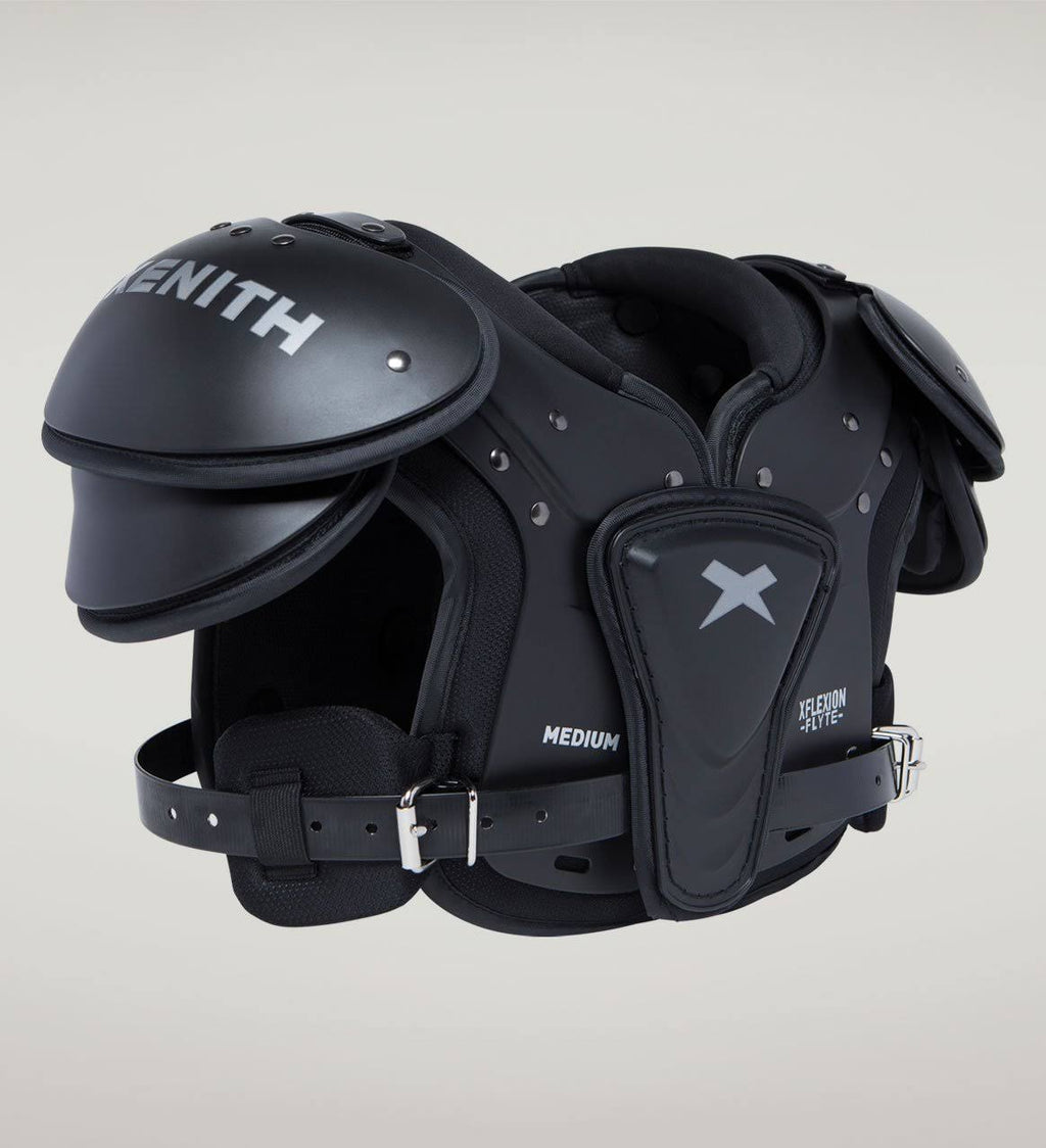 Xenith Youth Flyte Football Shoulder Pads, Black Y86564