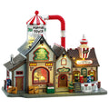 Lemax Bell&s Gourmet Popcorn Factory Village Building - Megean