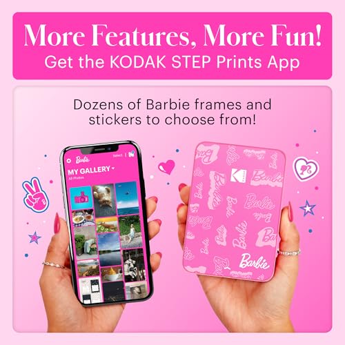 KODAK Step Instant Smartphone Photo Printer - Portable Wireless Zink 2x3" - White G38776