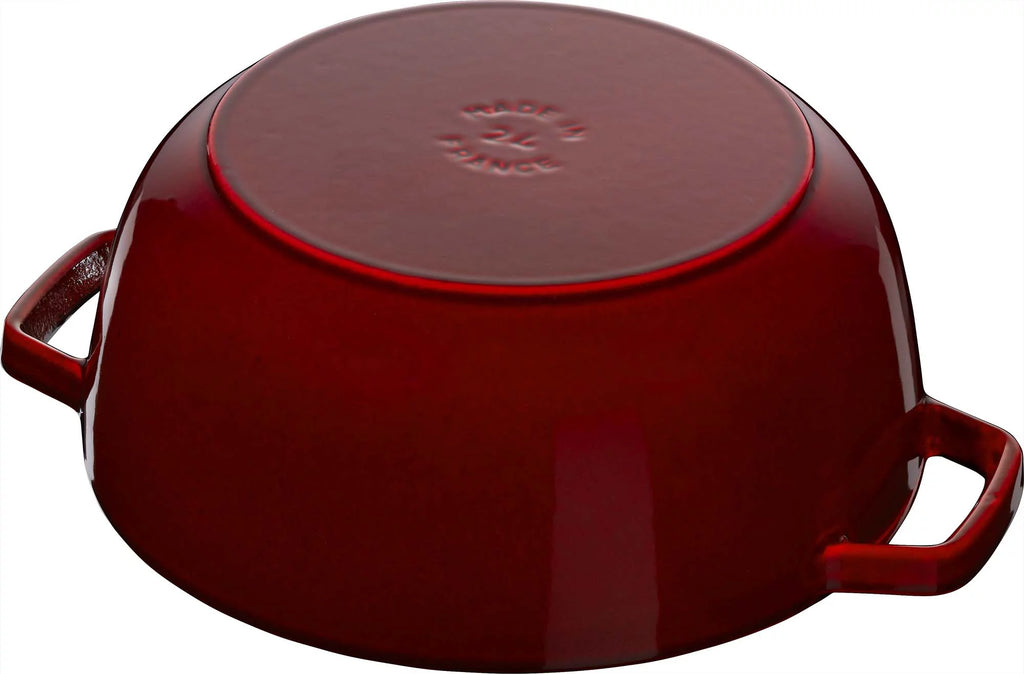 Staub Cast Iron 3.75-qt Essential French Oven with Lilly Lid D5277