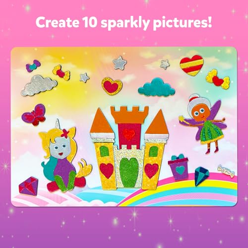 Skillmatics Foil Fun Christmas Ornaments, Mess Free Art Craft Kit for Kids Ages 4-9 S207