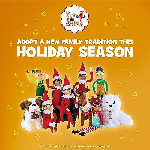 Elf on The Shelf: A Christmas Tradition Blue-Eyed Girl Scout Elf X333