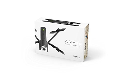 Parrot PF728000 ANAFI Drone, Foldable 4K HDR Camera Quadcopter, Dark Grey U91873