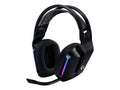 Logitech G733 Lightspeed Wireless RGB Gaming Headset, Black - Megean