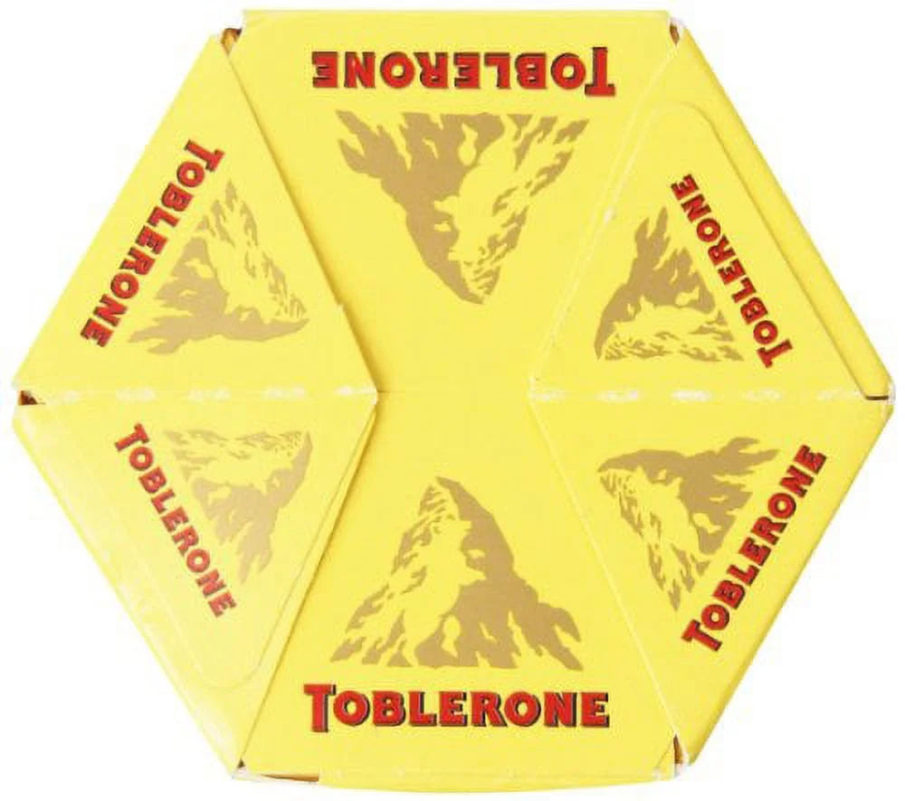Toblerone Swiss Milk Chocolate with Honey and Almond Nougat, 600g V589937