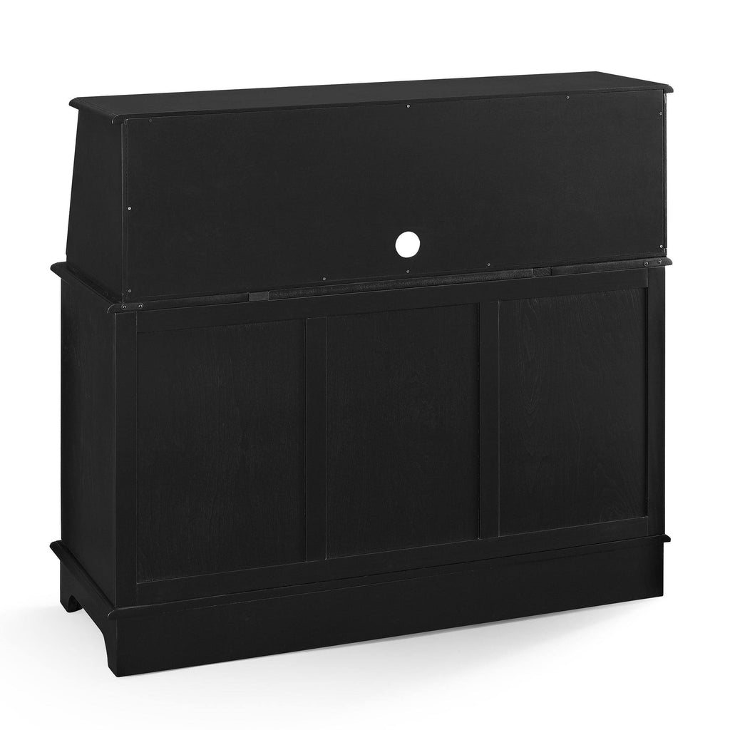 Crosley Furniture Sullivan Secretary Desk, Black E317