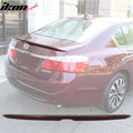 Ikon Motorsports Compatible with 13-16 Accord OE Factory Trunk Spoiler Painted #r548p Basque Red Pearl II, #R548P Basque Red White II - Megean