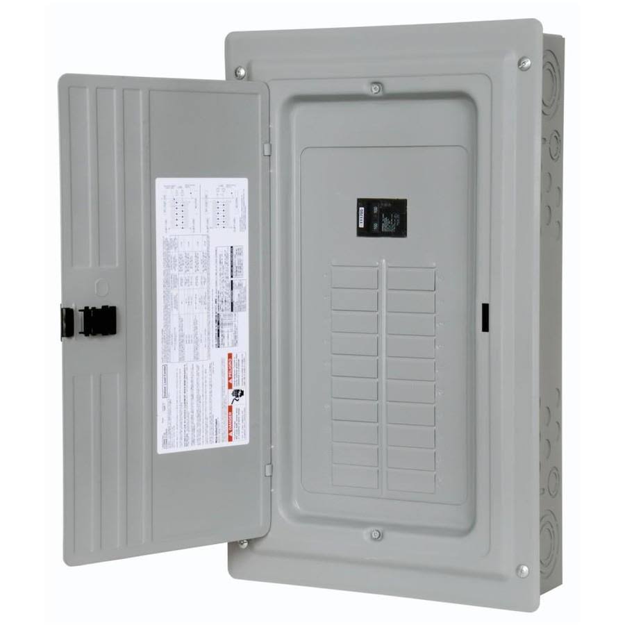 Siemens PN2020B1100C PN Series 100 Amp 20-Space 20-Circuit Main Breaker Plug-On Neutral Load Center Indoor with Copper Bus - Megean