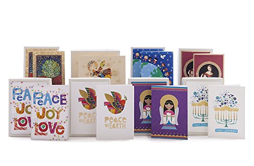 Hallmark UNICEF Boxed Christmas Cards Peace On Earth Dove, 12 Cards with Envelopes Y51676