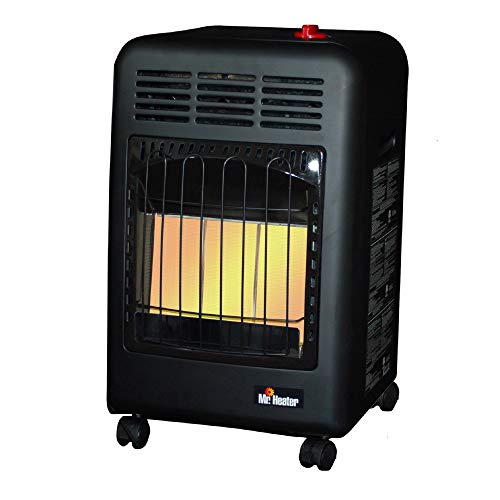 Mr. Heater MH18CH Radiant Cabinet LP Heater, Black I7911