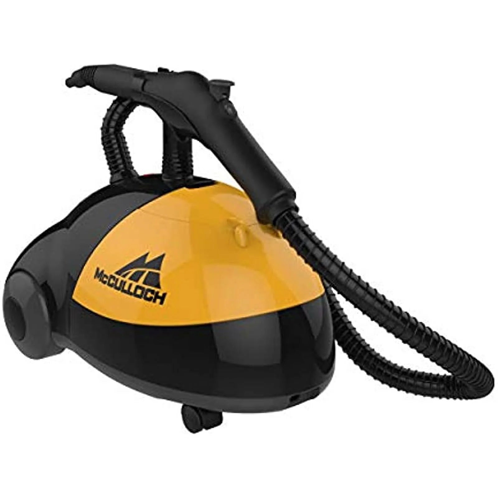 McCulloch MC1275 Heavy-Duty Steam Cleaner with 18 Accessories, Yellow/Grey U77989