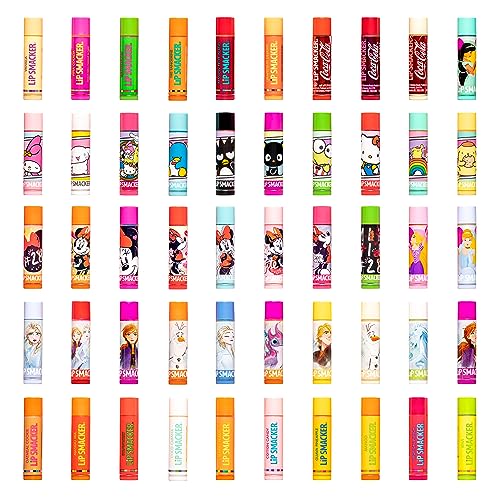 Lip Smacker Original Party Pack - 10 Moisturizing Lip Balms, Classic Flavors S23577