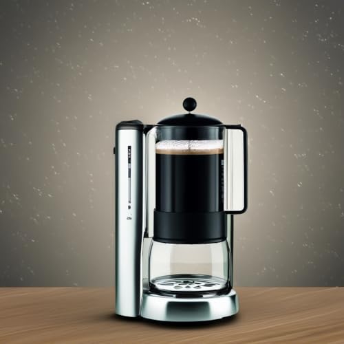 Bodum Brazil French Press Coffee Maker, 51oz, Black S748