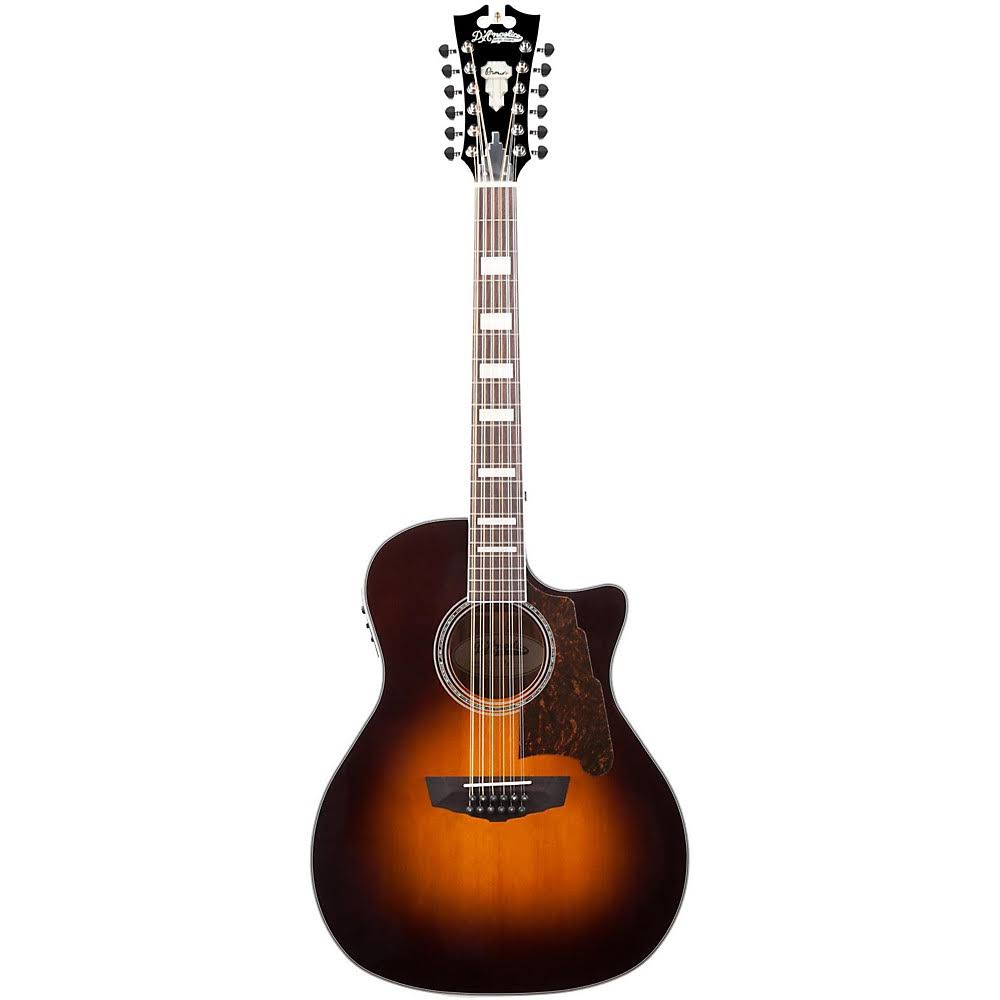 D'Angelico Premier Fulton 12-String Acoustic-Electric Guitar Sunburst A10801
