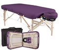 EARTHLITE Premium Portable Massage Table Package SPIRIT with Flex-Rest Face Cradle & Strata Face Pillow, Carry Case, Made in USA E382