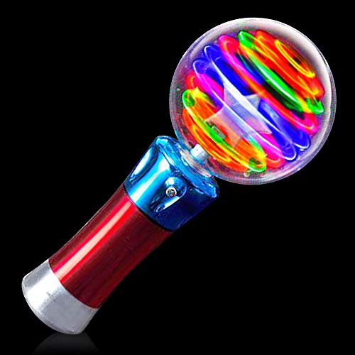 ArtCreativity 7.5 Inch Light Up Magic Ball Toy Wands for Kids, Set of 2 K131192