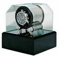 Orbita Futura 1 Black Lacquer Single Watch Winder W34002 Dual Power Programmable - Megean