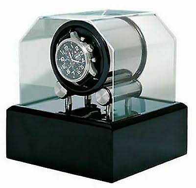 Orbita Futura 1 Black Lacquer Single Watch Winder W34002 Dual Power Programmable - Megean