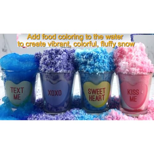 Instant Snow Powder 1-Pound Jar for Kids Holiday DIY Crafts T21022