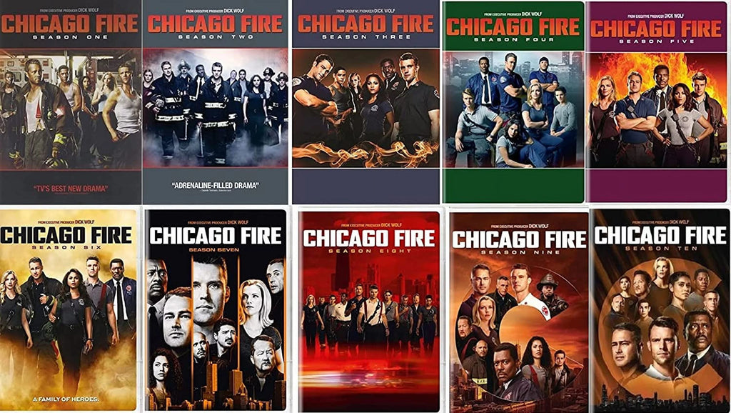 Chicago Fire Complete Series 1-10 DVD Wolf Entertainment D578